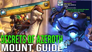 Complete Secrets of Azeroth Mount Guide - Pattie and Mimiron's Jumpjets - Whodunnit?