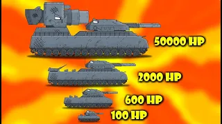 ЭВОЛЮЦИЯ РАТТЕ - Мультики про танки - cartoons about tanks