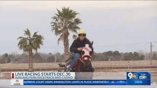Live racing comes back to Sunland Park Racetrack and Casino this Friday