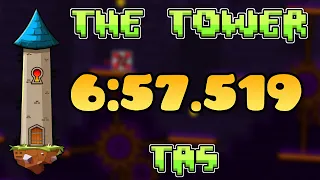 [yBot TAS] The Tower in 6:57.519 (Geometry Dash 2.2)