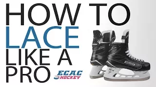 🔴 HOW TO | Easily Lace Your Hockey Skates Like a Pro 🏒