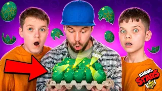 Мы ВЫБИЛИ ТРИ ГОДЗИЛЛЫ БАЗЗ в Brawl Stars! Мега ОТКРЫТИЕ ЯИЦ Бравл Старс