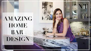 How I designed MY HOME LUXURY BAR to ENTERTAIN!  ESTATE SALES treasures you MUST see | NINA TAKESH