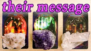 WHAT THEY WANT YOU TO KNOW!  THEIR MESSAGE! PICK A CARD TIMELESS TAROT READING