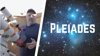 Capturing the Pleiades Star Cluster