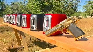 how many toasters does it take to stop a desert eagle 50ae?