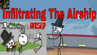 Коллекция Генри Стикмина - все концовки и провалы прохождения Infiltrating the Airship