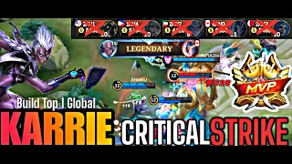 Legendary Carry Ultimates Strategy Build Top 1 | Critical Strike Karrie 1 vs 5