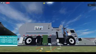 California waste solutions autoreach collecting recycling carts in San Jose in Roblox