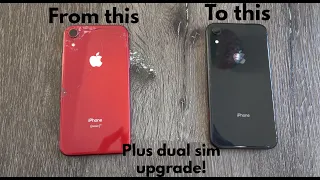 IPhone XR Restoration And Dual Sim Card Upgrade