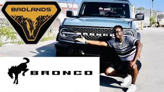 2021 Ford Bronco Badlands Review.  Ford answer to the Jeep Wrangler