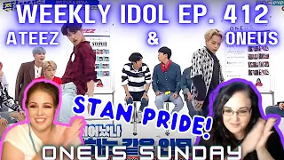 Weekly Idol EP412 ATEEZ, ONEUS | K-Cord Girls React