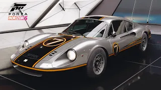 Ferrari Dino 246 GT 1969 Review & Best Customization in Forza Horizon 5 | Best Tunde Code