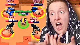 ИГРАЮ ПРОТИВ БОТОВ НА *ПРОКЛЯТОМ* АККАУНТЕ СИЛА 1 В BRAWL STARS 🤖