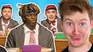 SIDEMEN GO BACK TO SCHOOL REACTION