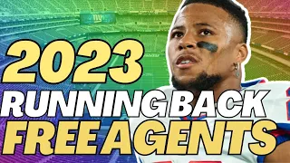 Top 16 Free Agent Running Backs | 2023 Dynasty Fantasy Football
