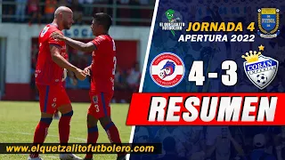 REMONTADA ÉPICA/ Iztapa 4 vs Cobán Imperial 3 / Jornada 4 Apertura 2022 -RESUMEN COMPLETO-