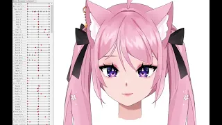 Live2D Head Angles & Hair Physics WIP