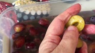 Pit plums fast
