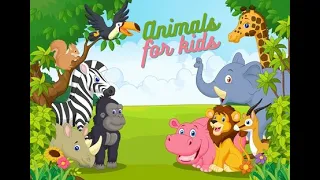 wild animals, farm animals, and aquatic animals for kids
