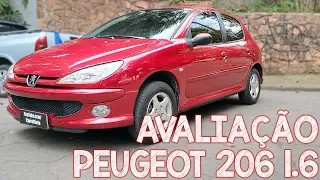 Avaliação Peugeot 206 1.6 2006 - É BOM OU É BOMBA?