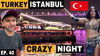{EP.40} One Crazy Night in Istanbul, Turkey | The Famous Bosporous Boat Cruise 🇹🇷