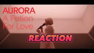 AURORA - Potion For Love (Live) | Vevo Studio Performance REACTION