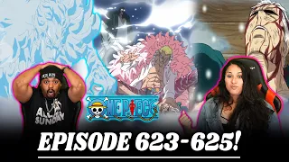 Smoker Vs Doflamingo CHILLY Conclusion! One Piece Reaction Episode 623 624 625 | Op Reaction