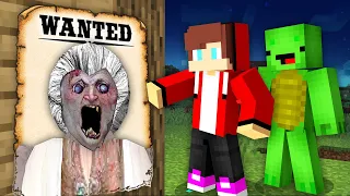 Why Scary SLENDERINAS MOM Called JJ and Mikey at Night in Minecraft   Maizen