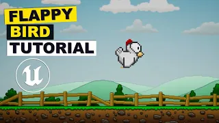 How To Make Flappy Bird In Unreal Engine 5 | Blueprint For Beginners