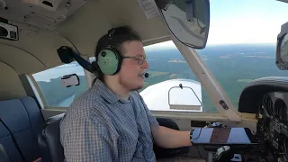 PPL Student Solo Flight | Cherokee 180 | Clemson, SC | Cockpit Audio | Runup + Full Flight