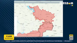 Карта войны: битва за Донбасс и обстрел Харьковской области