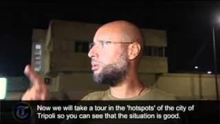 Saif al-Islam free in Tripoli