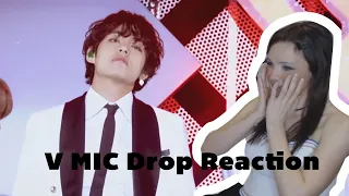 BTS (방탄소년단) V focus 'MIC Drop' iHeartRadio Jingle Ball reaction