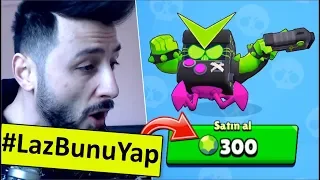 VİRÜS 8-BİT için 300 TAŞ VERDİM! #LazBunuYap Brawl Stars