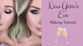 Over 40 New Years Eve GLITTER and GLAM Makeup Tutorial | Risa Does Makeup