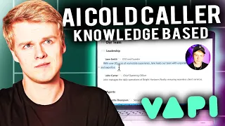 AI Cold Caller with Knowledge Base | Vapi Tutorial