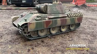 Massive scale model RC Panther tank - 110kg