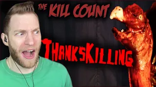 WHAT AM I WATCHING?!?! Reacting to "ThanksKilling" Kill Count by Dead Meat