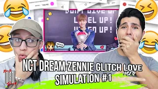 GLITCH LOVE SIMULATION🕹 #1 - NCT DREAM | REACTION