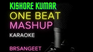 One Beat Hindi Mashup Karaoke | Kishore Kumar | @BRSangeet