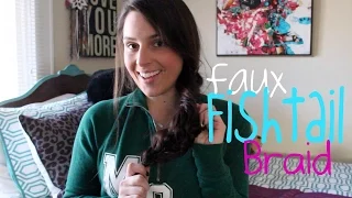 Hair | Faux Fishtail Braid Tutorial