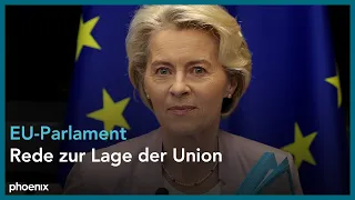 EU-Parlament: Rede von Ursula von der Leyen zur Lage der Union