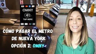 Cómo pagar en el Metro de Nueva York con OMNY