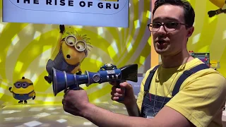 Minions Fart ‘N Fire is a fart blaster toy from Minions: the Rise of Guru