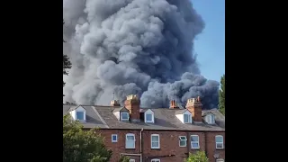 'Significant' Industrial Fire Breaks Out in Kidderminster, England