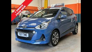 HYUNDAI I10 1.2 PREMIUM SE 5 DOOR BLUE