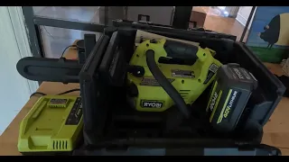 Ryobi 12" Chainsaw Overview