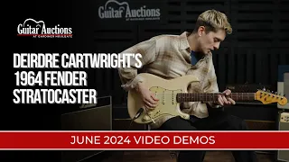 1964 Fender Stratocaster - Deirdre Cartwright | March 2024 Gear Demos | Guitar Auctions at GH