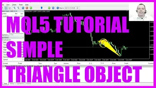 LEARN MQL5 TUTORIAL BASICS 100 - SIMPLE TRIANGLE OBJECT